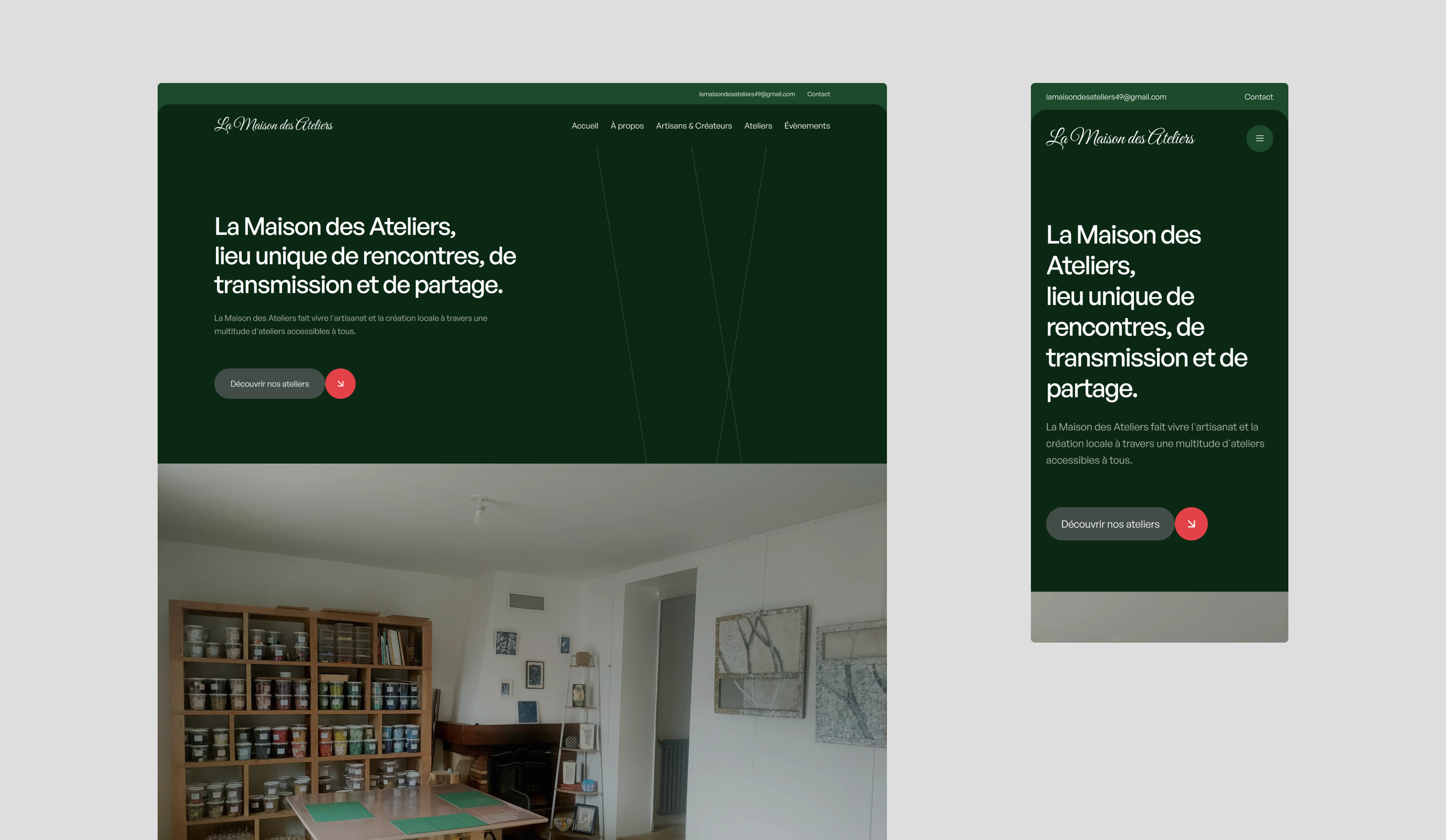 Première image du projet La Maison des Ateliers