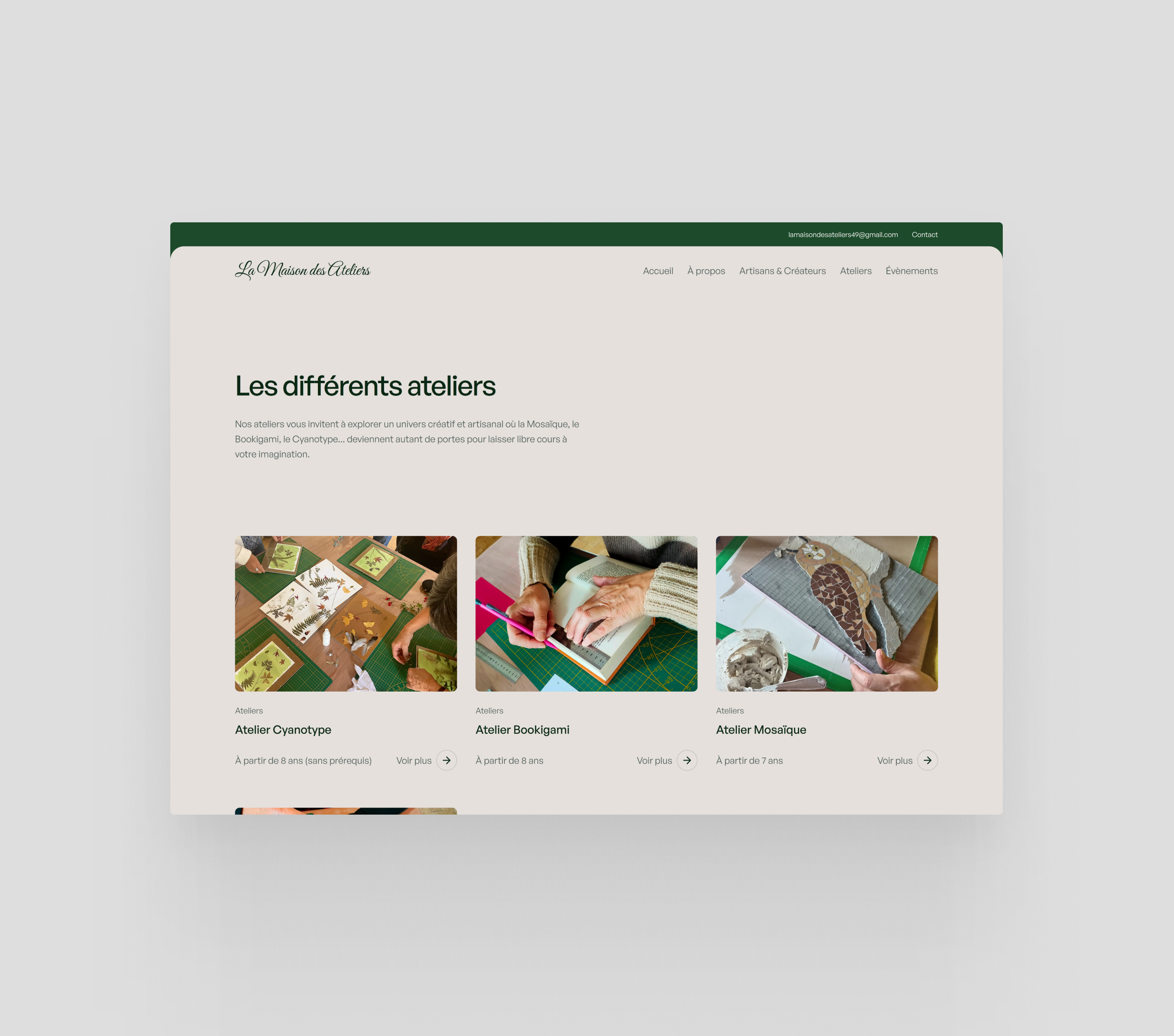 Seconde image du projet La Maison des Ateliers